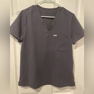 Figs Women’s Charcoal Scrub Set